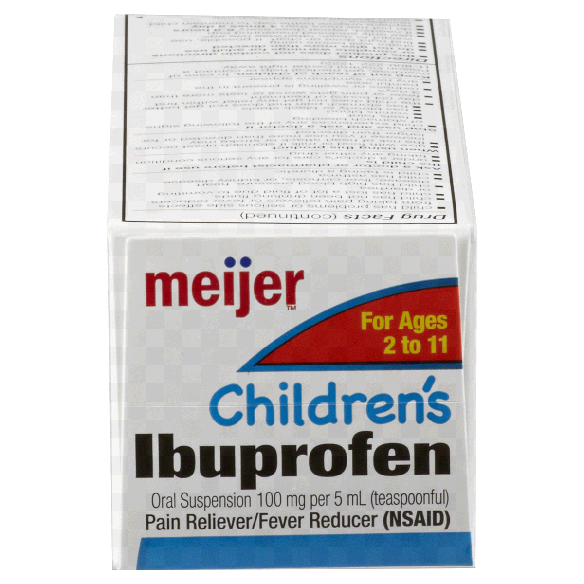slide 6 of 6, Meijer Ibuprofen Children's Dye Free Berry Suspension, 4 fl oz
