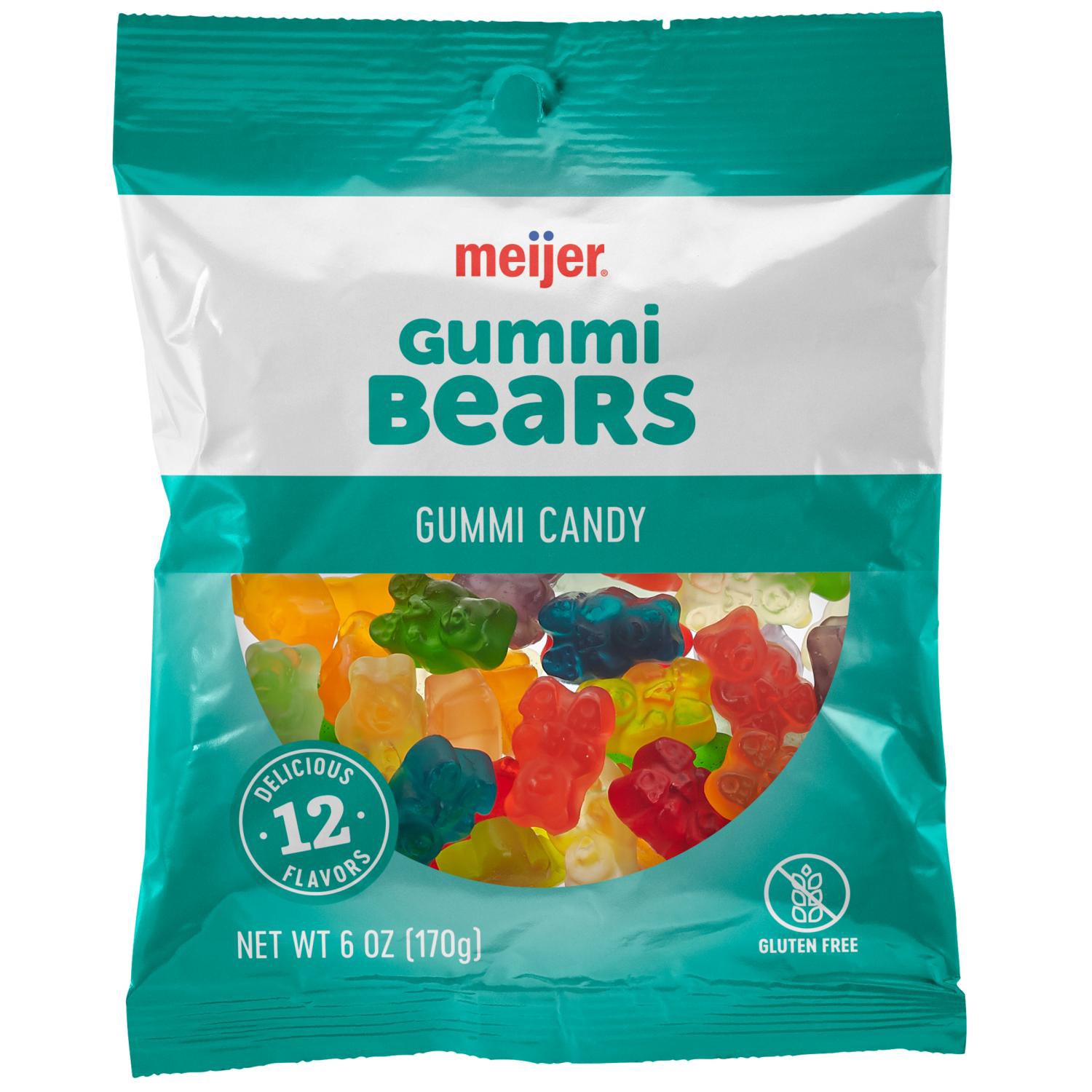 slide 1 of 2, Gummi Bears, 6 Oz, 6 oz