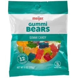Gummi Bears, 6 Oz