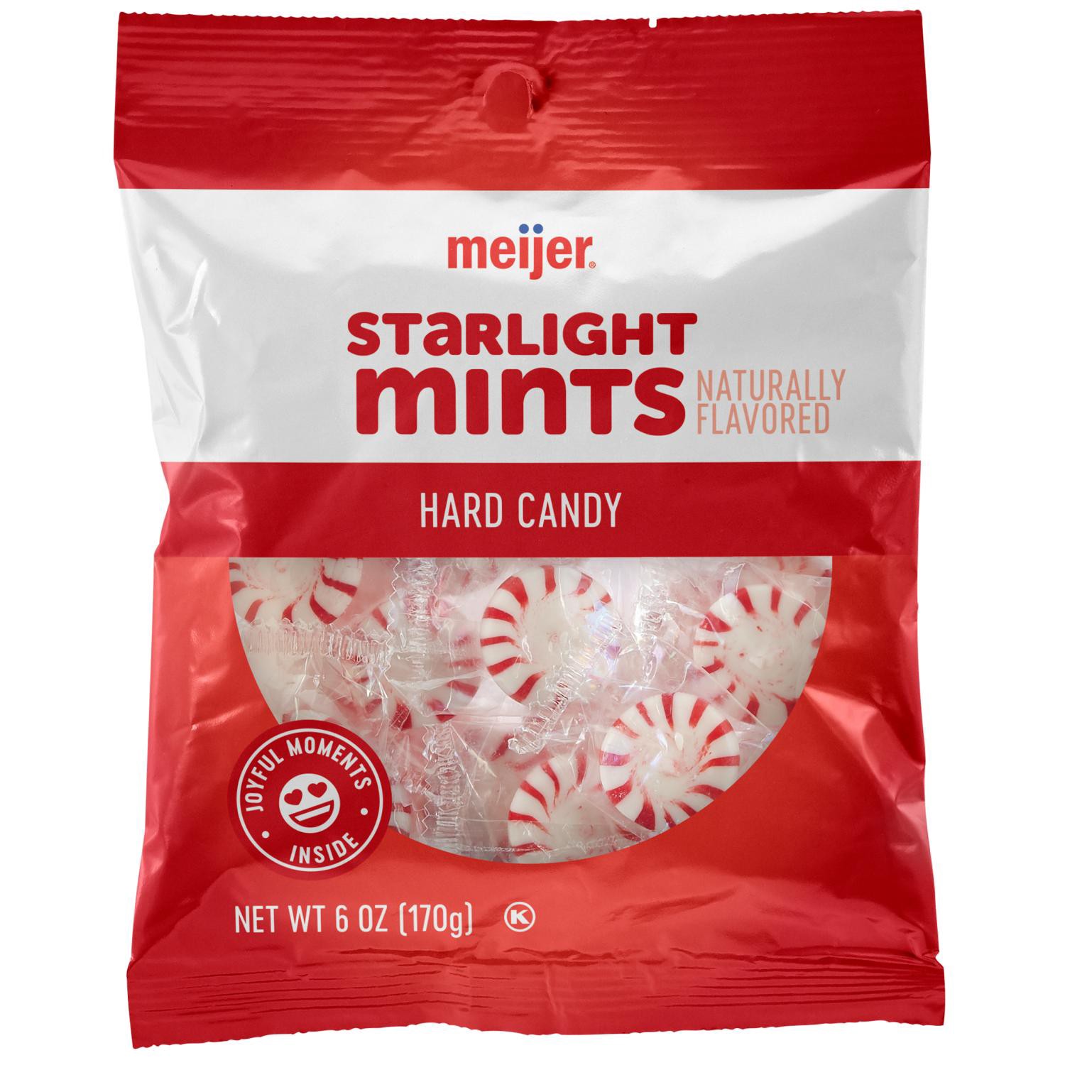 slide 1 of 2, Meijer Starlight Mints, 6 Oz, 6 oz