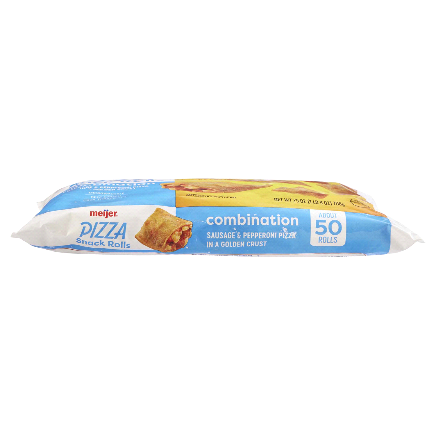 slide 3 of 4, Meijer Combination Pizza Snack Rolls, 50 ct