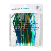 slide 21 of 29, Meijer Foil Fringe Backdrop, Multicolor, 3'x6.5', 1 ct