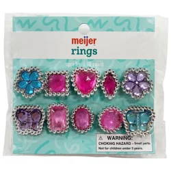 Meijer Gemstone Rings