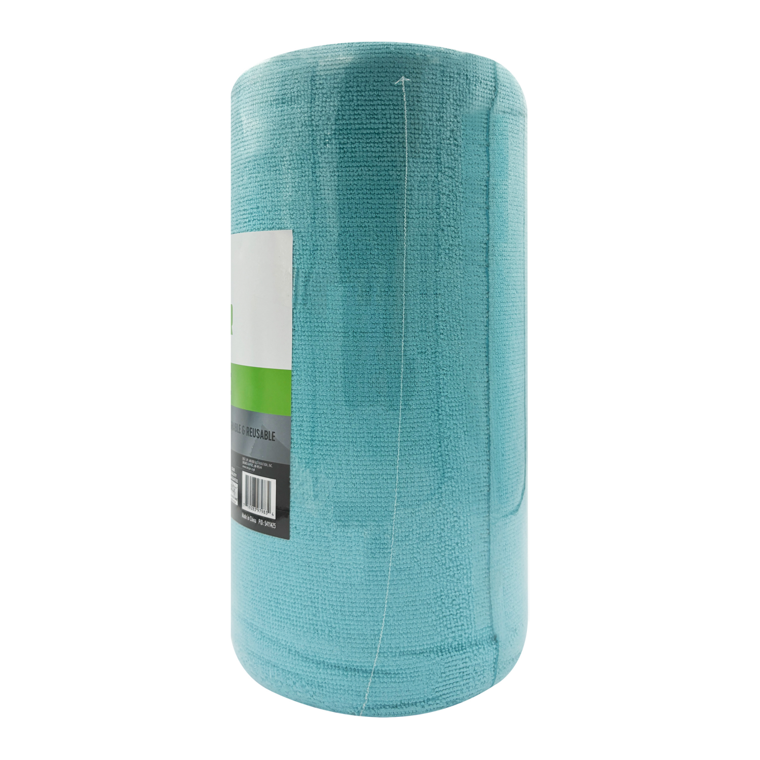 slide 3 of 5, Meijer Microfiber Tearaway Towel, Blue 75CT, 75 ct