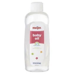 Meijer Baby Mild Hypoallergenic Baby Oil