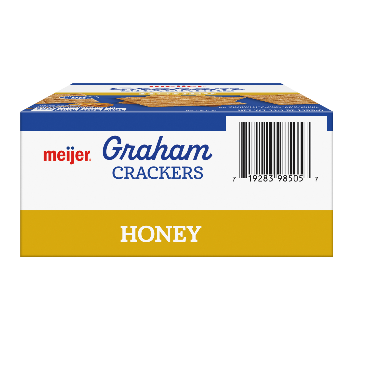 slide 3 of 8, Meijer Honey Grahams, 14.4 oz