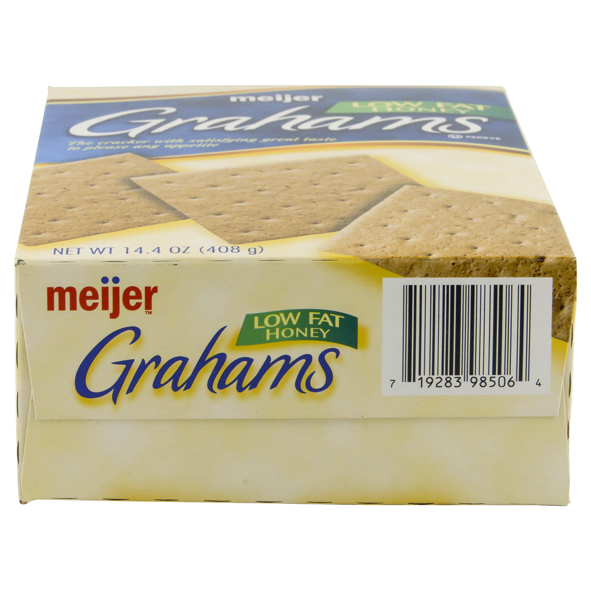 slide 5 of 6, Meijer Low Fat Honey Graham Crackers, 14.4 oz