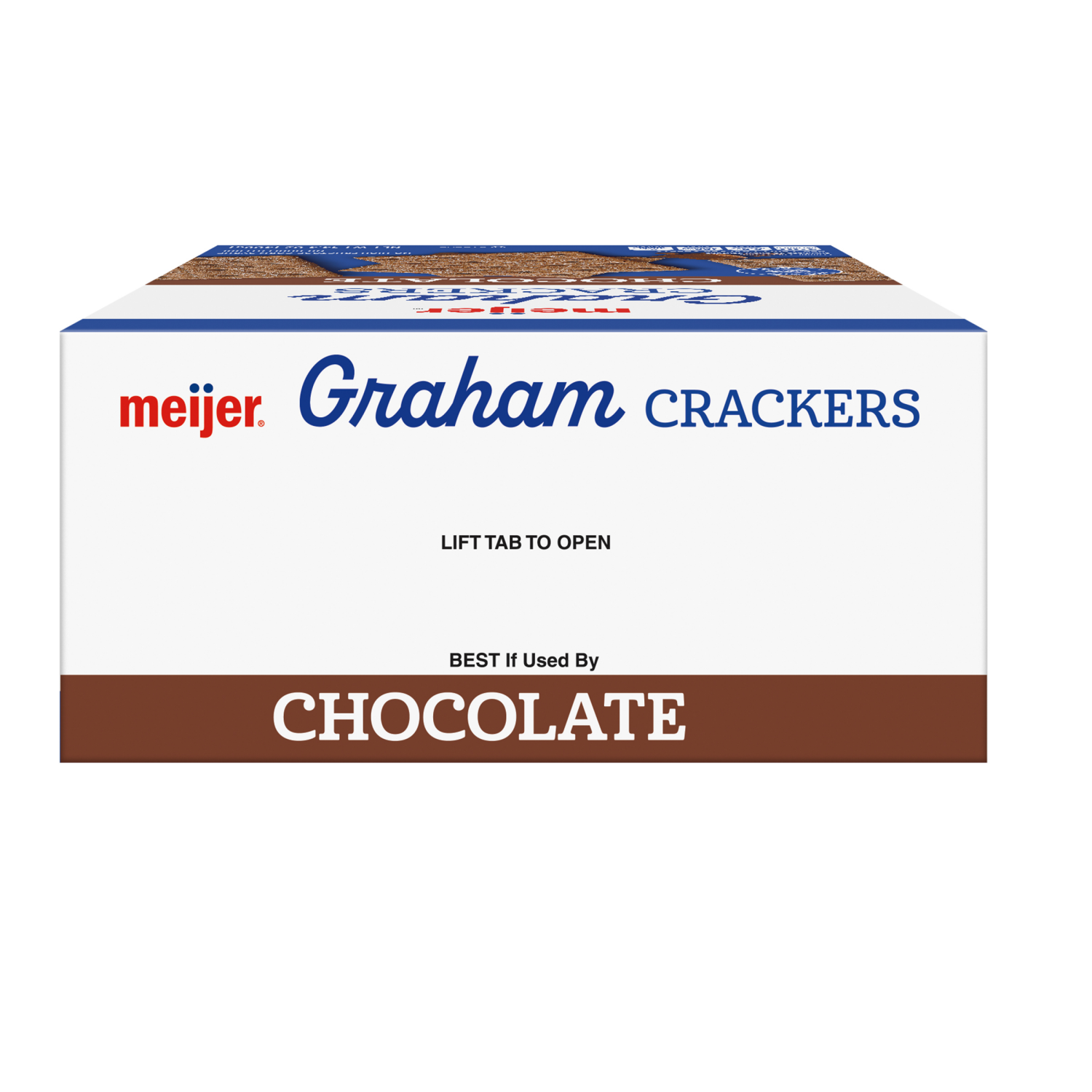 slide 5 of 5, Meijer Chocolate Graham Crackers, 14.4 oz