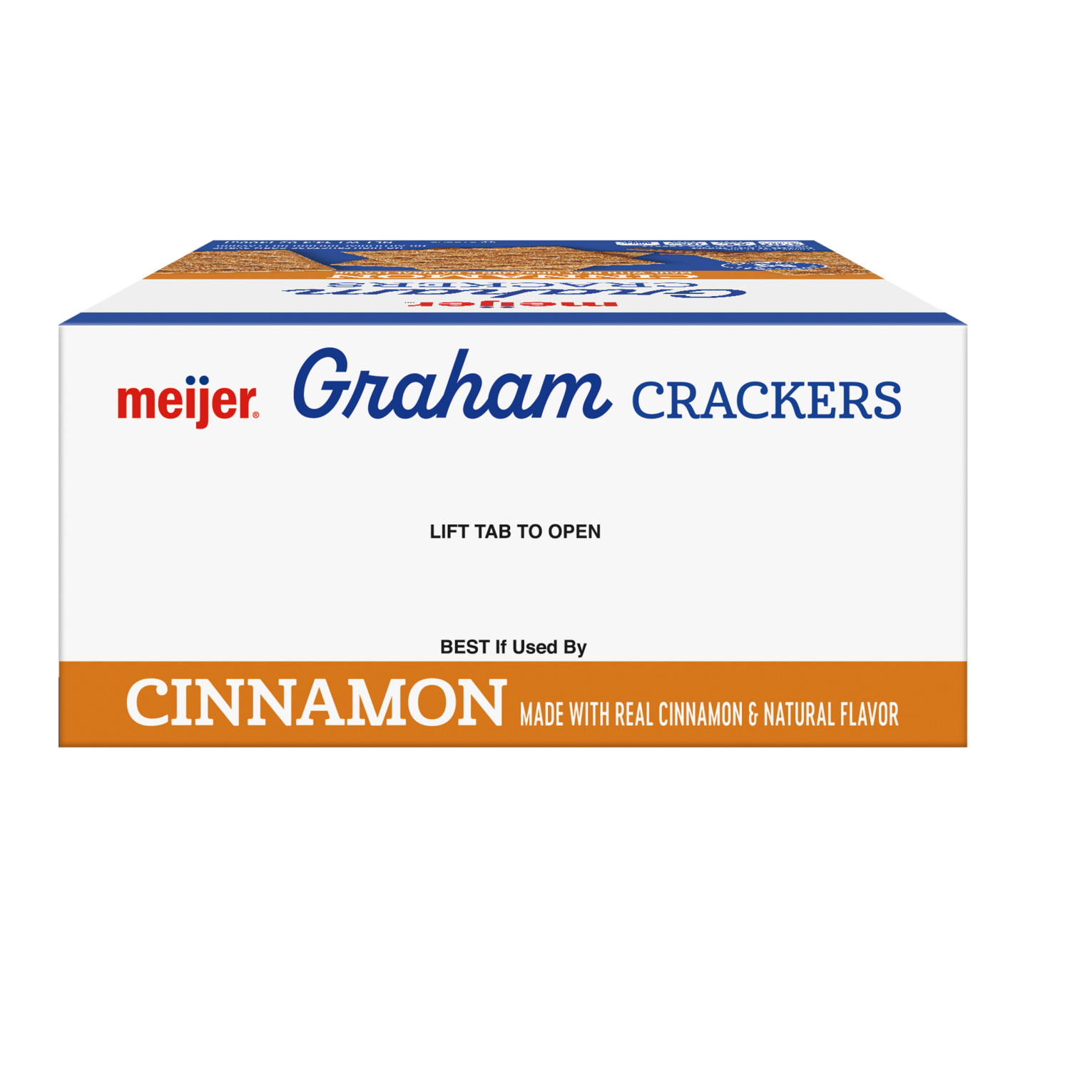 slide 5 of 5, Meijer Cinnamon Grahams, 14.4 oz
