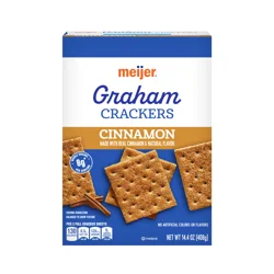 Meijer Cinnamon Graham Crackers, 14.4 Oz