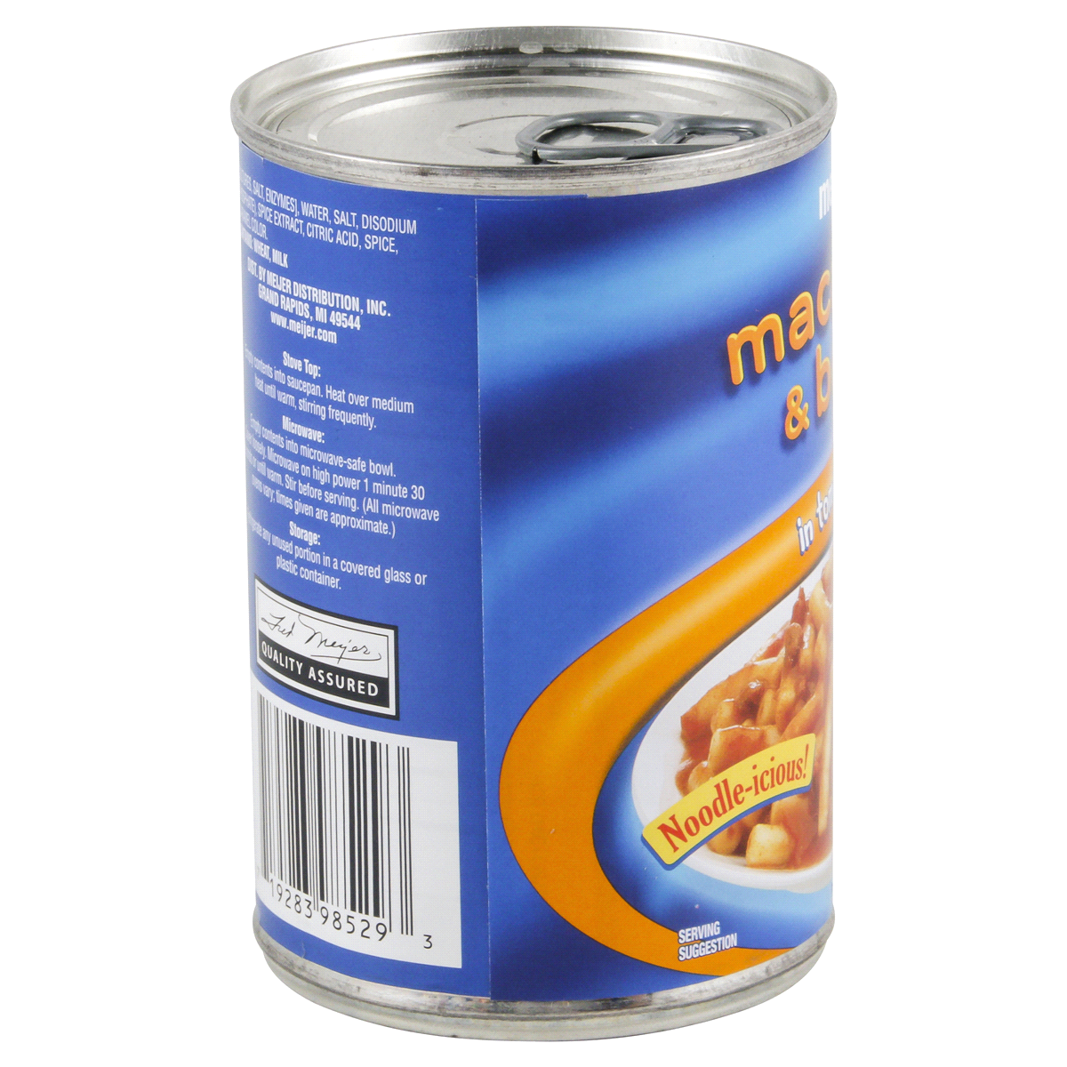 slide 3 of 4, Meijer Macaroni and Beef, 15 oz