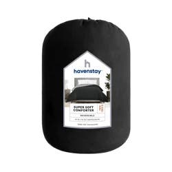 Havenstay Geo quilt, Twin/Twin XL, Gray