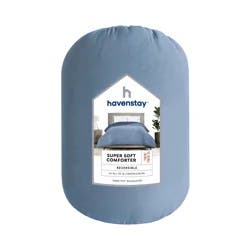Havenstay Geo quilt, Twin/Twin XL, Blue