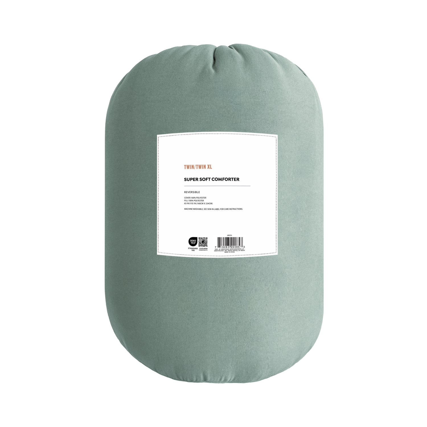 slide 2 of 4, Havenstay Geo quilt, Twin/Twin XL, Green, t/txlarge