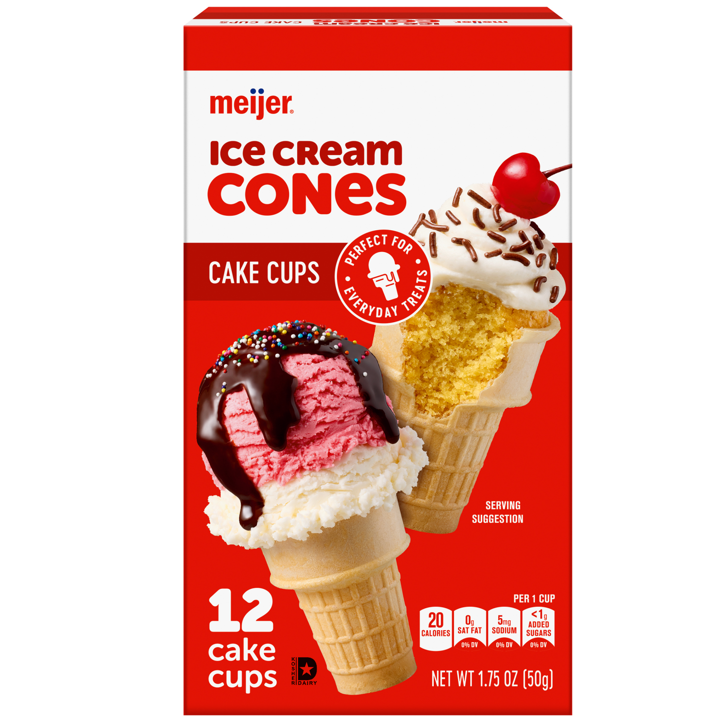 slide 2 of 8, Meijer Ice Cream Cups, 12 ct