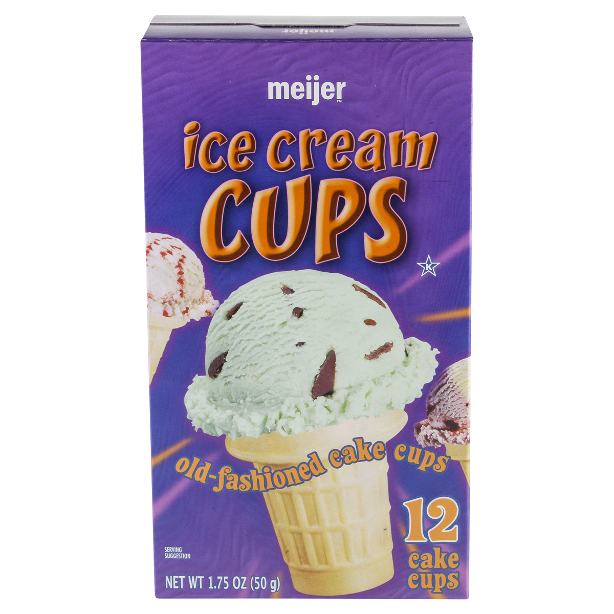 slide 2 of 6, Meijer Ice Cream Cups, 12 ct