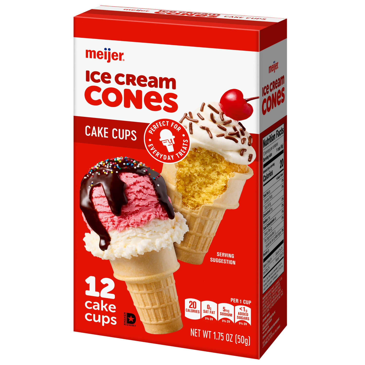 slide 7 of 8, Meijer Ice Cream Cups, 12 ct