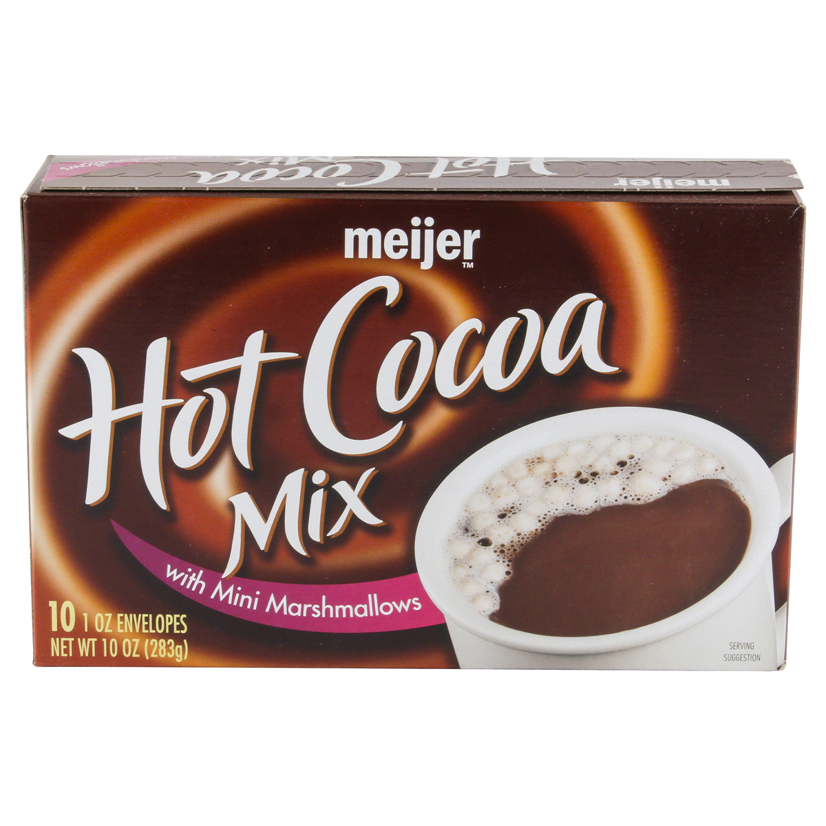 slide 4 of 6, Meijer Hot Cocoa with Marshmallows, 10 ct