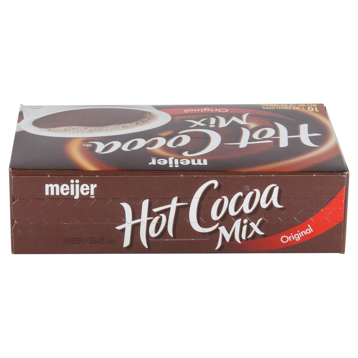 slide 2 of 6, Meijer Milk Chocolate Hot Cocoa Drink Mix, 10 ct