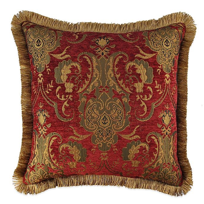 slide 1 of 1, Sherry Kline China Art Square Throw Pillow - Red, 1 ct