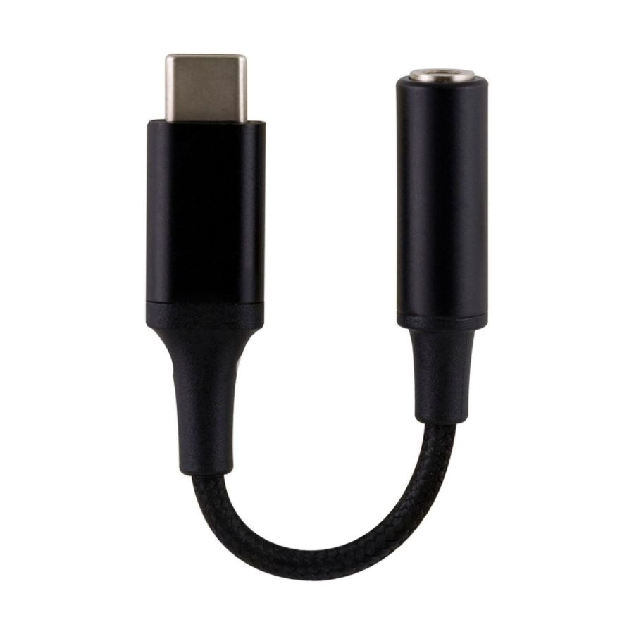 slide 2 of 3, Ativa Usb-C To 3.5Mm Audio Adapter, Black, 1 ct