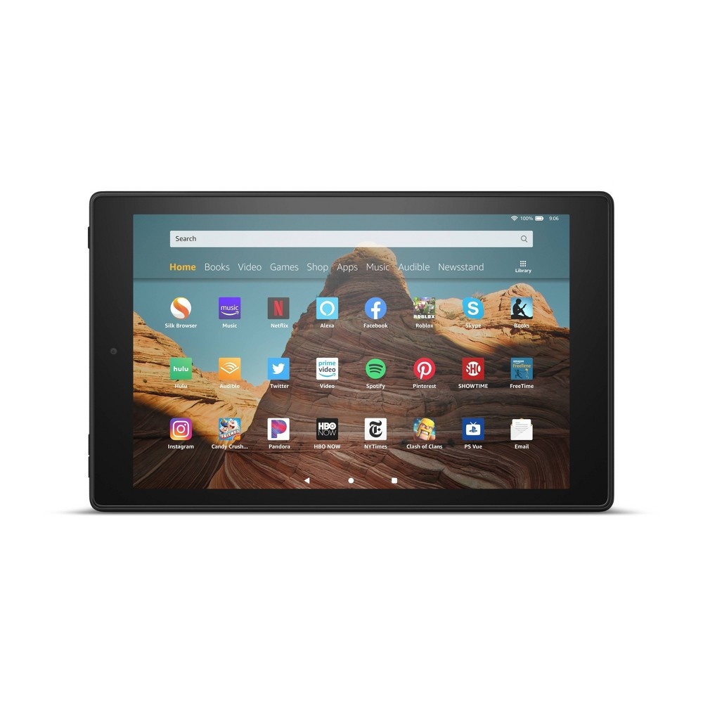 slide 3 of 5, Amazon Fire HD 10" Tablet 32 GB with Special Offers - Black, 1 ct