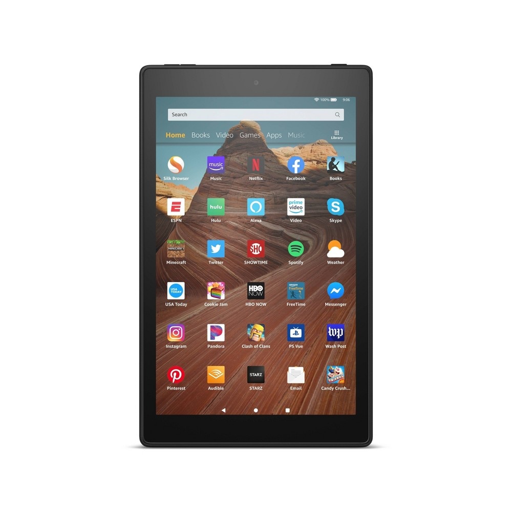 slide 4 of 5, Amazon Fire HD 10" Tablet 32 GB with Special Offers - Black, 1 ct