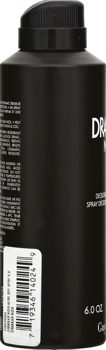 slide 3 of 6, Drakkar Noir Body Spray 6 oz, 6 oz