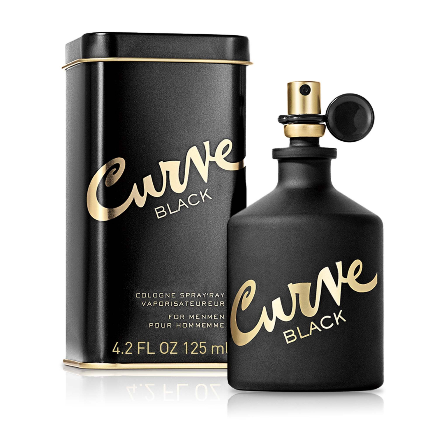 slide 1 of 7, Curve Black by Curve Eau de Cologne Men's Cologne, 4.2 fl oz