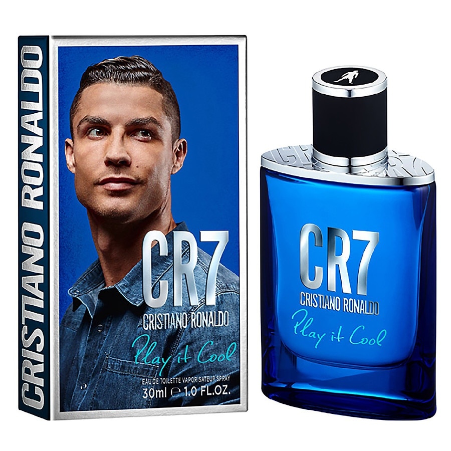 slide 1 of 1, CR7 Play It Cool Eau de Toilette Fragrance Spray for Men Fresh, 1 fl oz