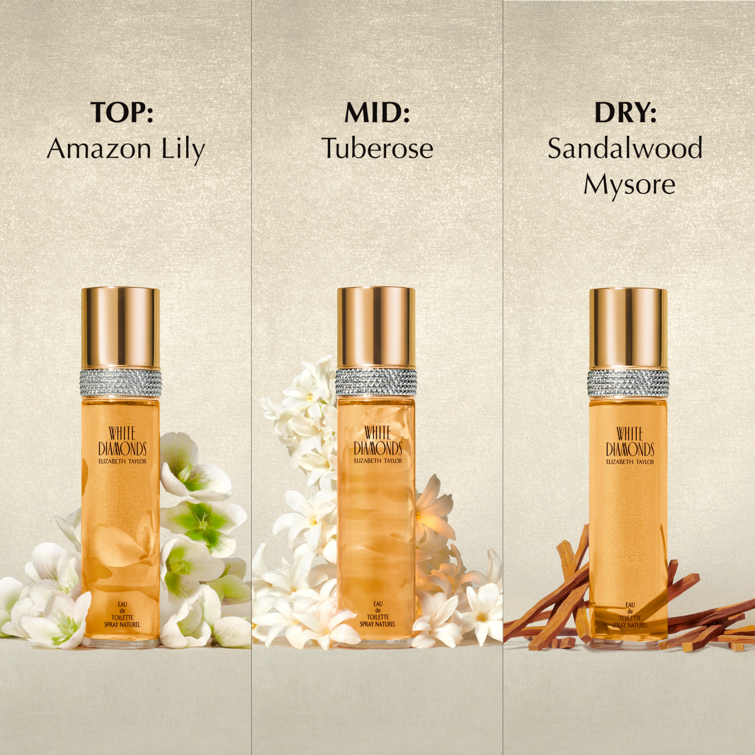 slide 2 of 5, White Diamonds 2pc Set, 2 ct