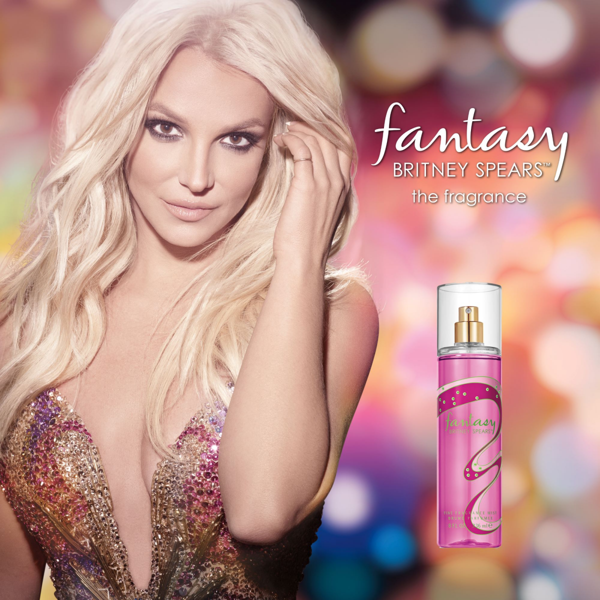 slide 7 of 21, Britney Spears Fragrance Mist 8 oz, 8 oz