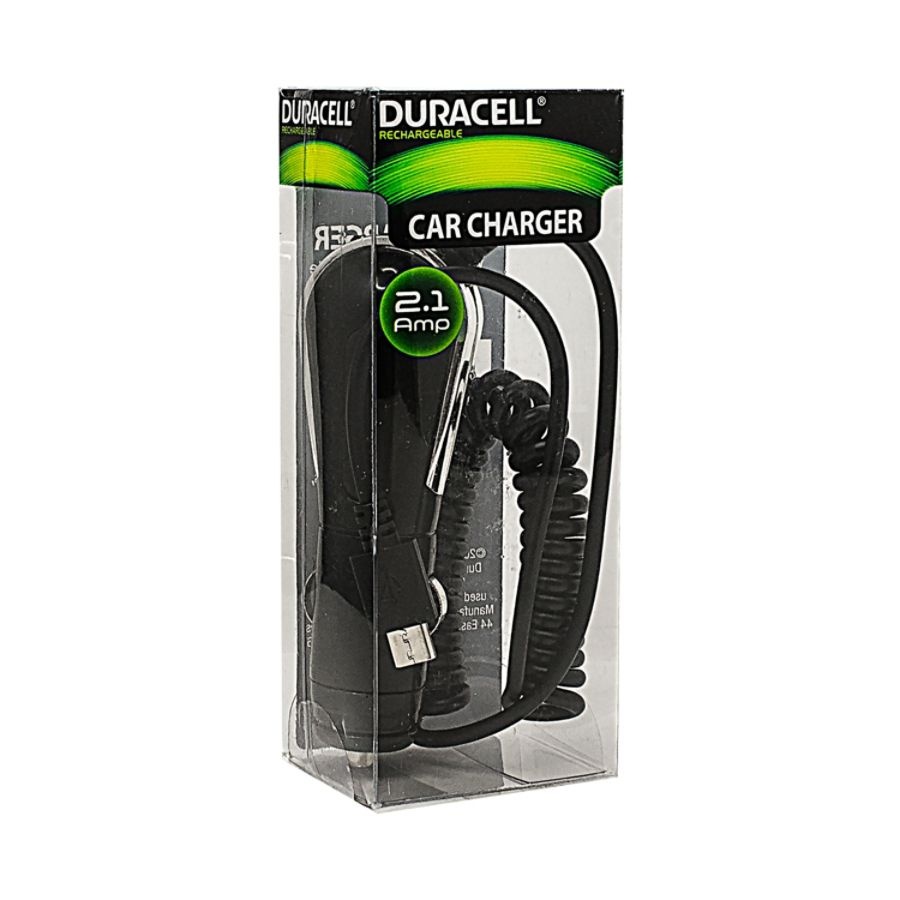 slide 3 of 4, Duracell Micro Usb Car Charger, Black, Le2248, 1 ct