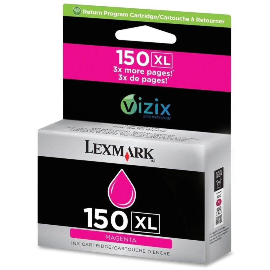 slide 2 of 3, Lexmark Magenta Ink Cartridge Lex14n1616, 1 ct