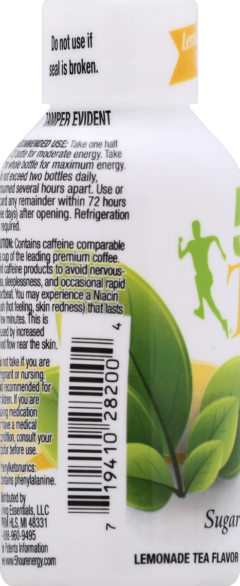 slide 3 of 4, 5-hour ENERGY Green Tea, Sugar Free, Lemonade Tea, 1.93 oz
