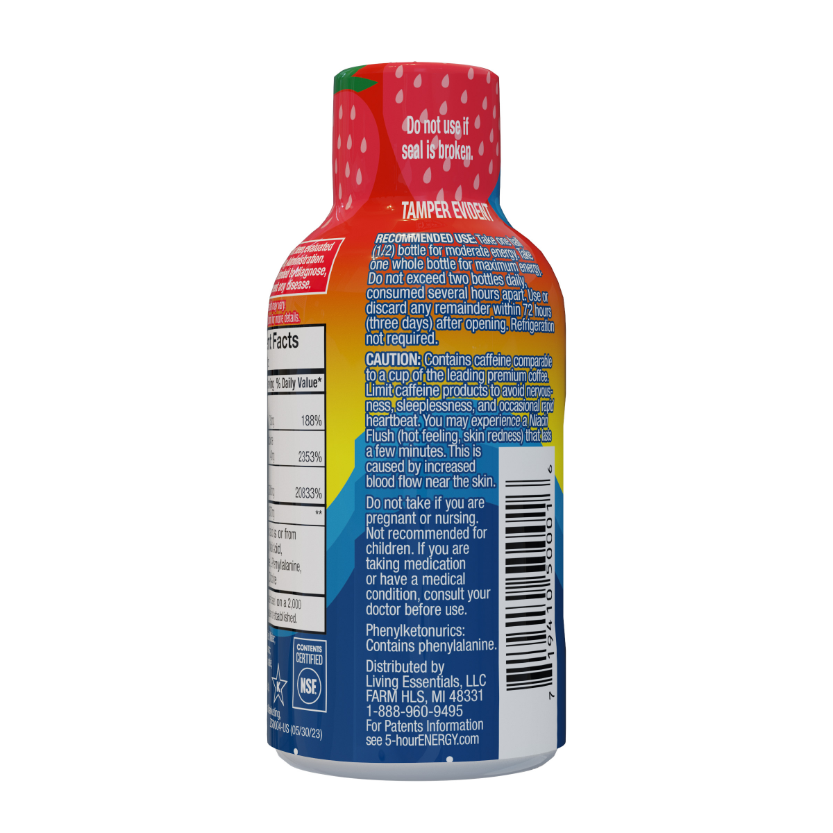 slide 2 of 2, 5-hour ENERGY, Regular Strength, Berry, Shot, 1.93 oz., 1.93 fl oz