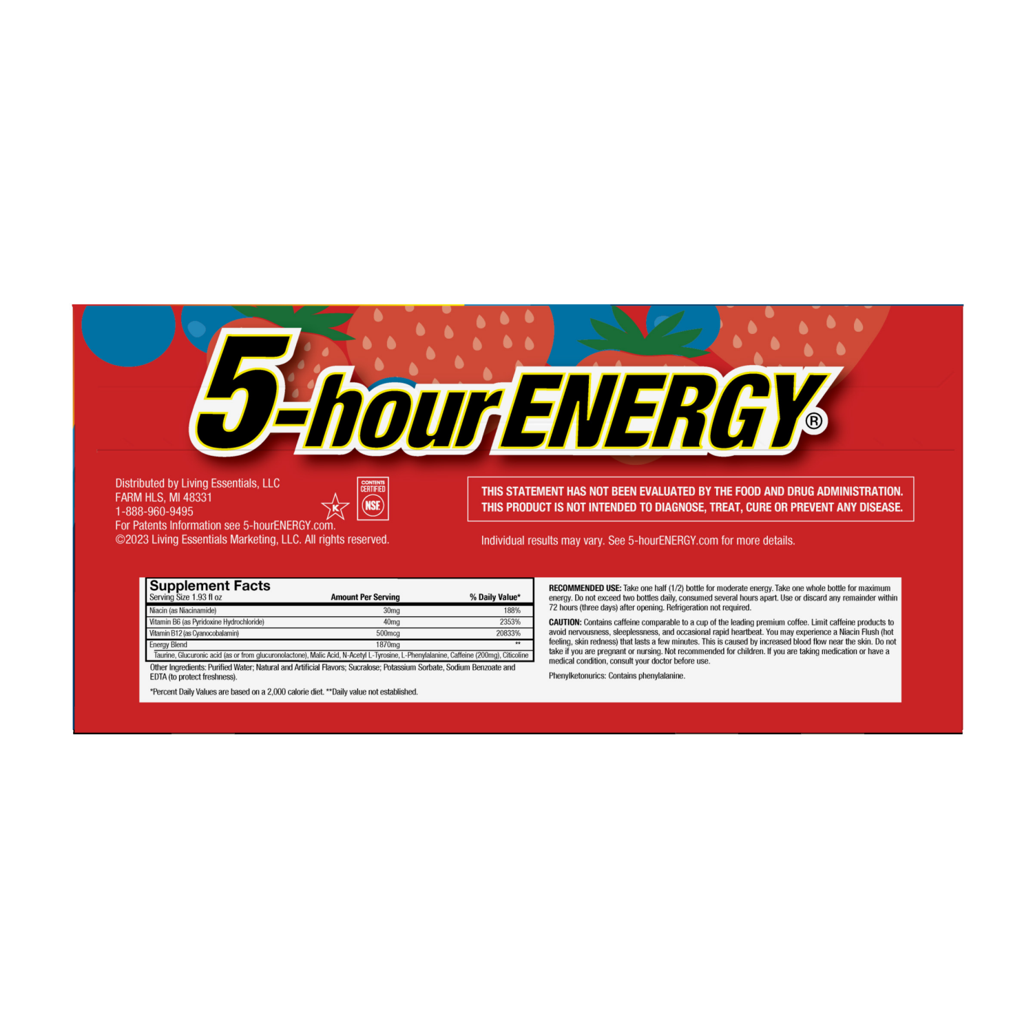 slide 3 of 3, 5 Hour Energy Regular Berry 15Ct, 15 ct