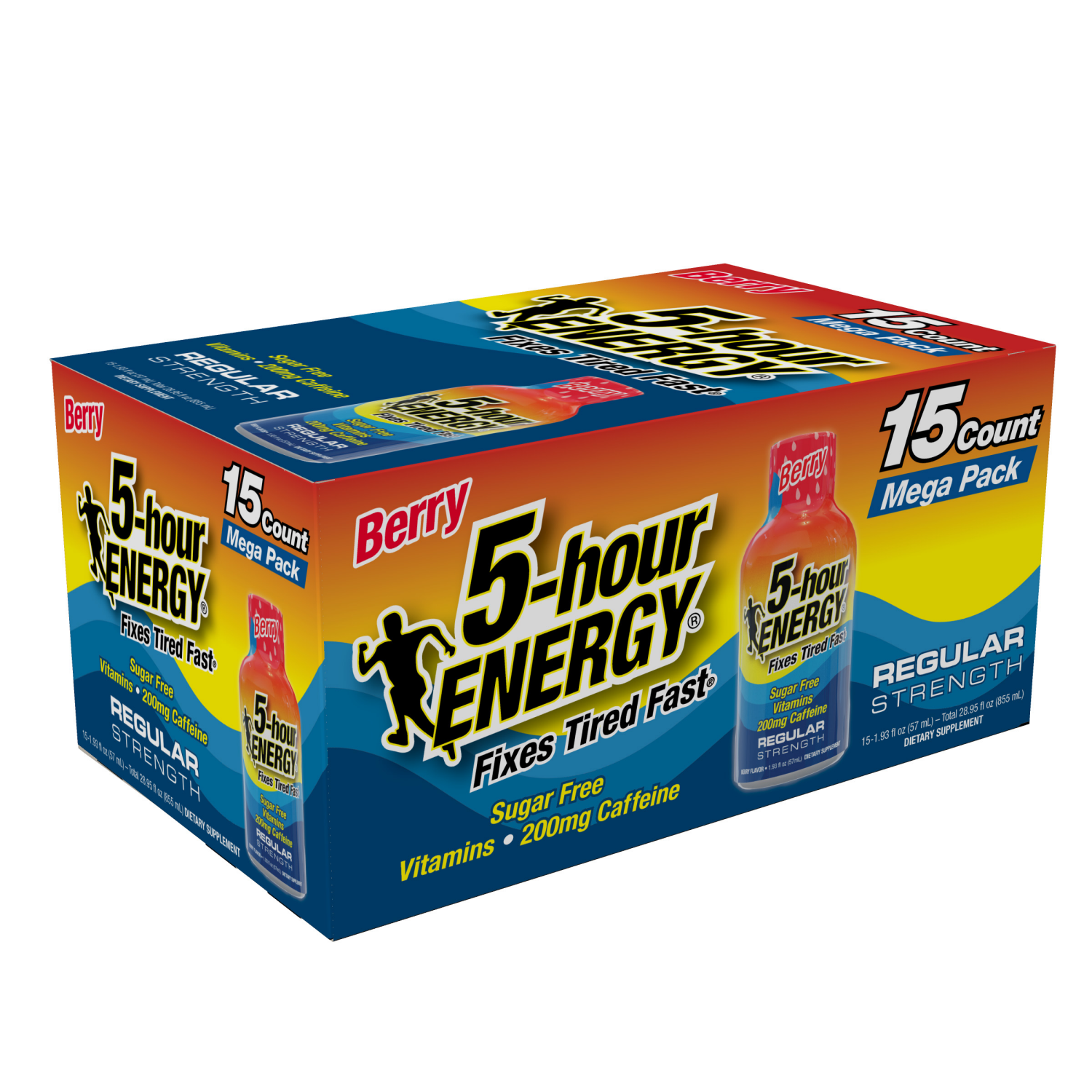 slide 2 of 3, 5 Hour Energy Regular Berry 15Ct, 15 ct