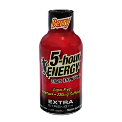 5-hour ENERGY Shot, Extra Strength, Berry - 1.93 oz