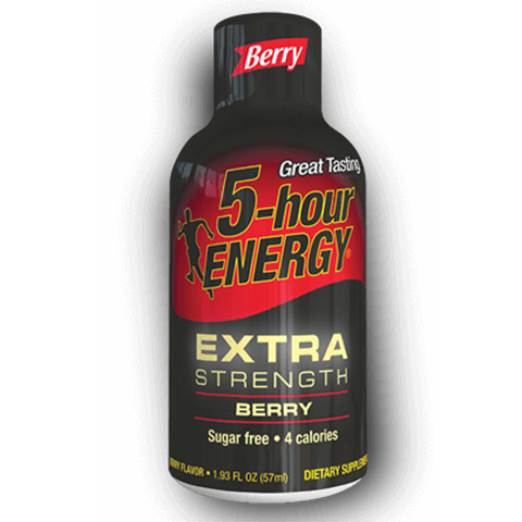 slide 1 of 1, 5-Hour Energy Extra Strength Berry, 1.93 oz