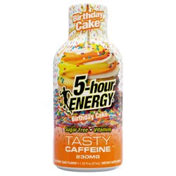 5-Hour Energy, Extra Strength, Birthday Cake