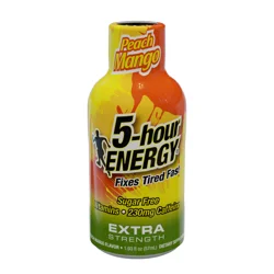 5-hour ENERGY, Extra Strength, Peach Mango, Shot, 1.93 oz.