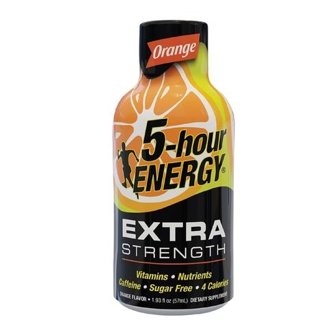 slide 2 of 4, 5-hour ENERGY 5-Hour Energy, Extra Strength, Orange, 1.93 oz, 10 ct