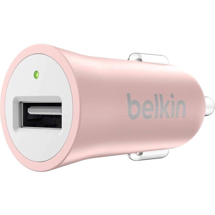 slide 3 of 3, Belkin Mixit Metallic Car Charger, Rose Gold, 1 ct