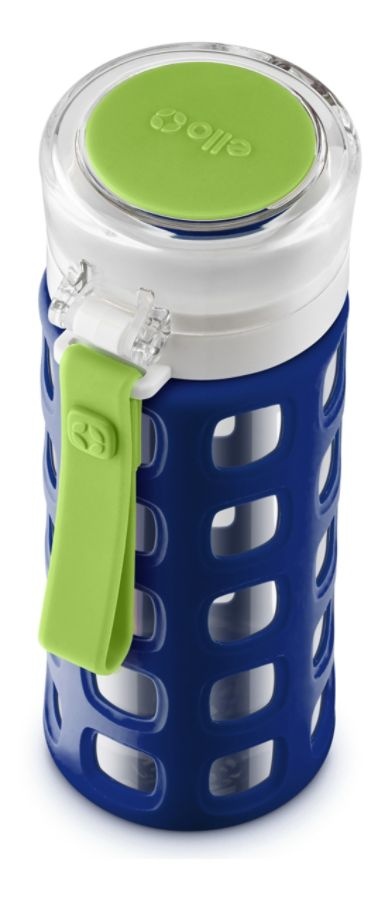 slide 4 of 5, Ello Dash Tritan Water Bottle Touchdown Blue, 16 oz