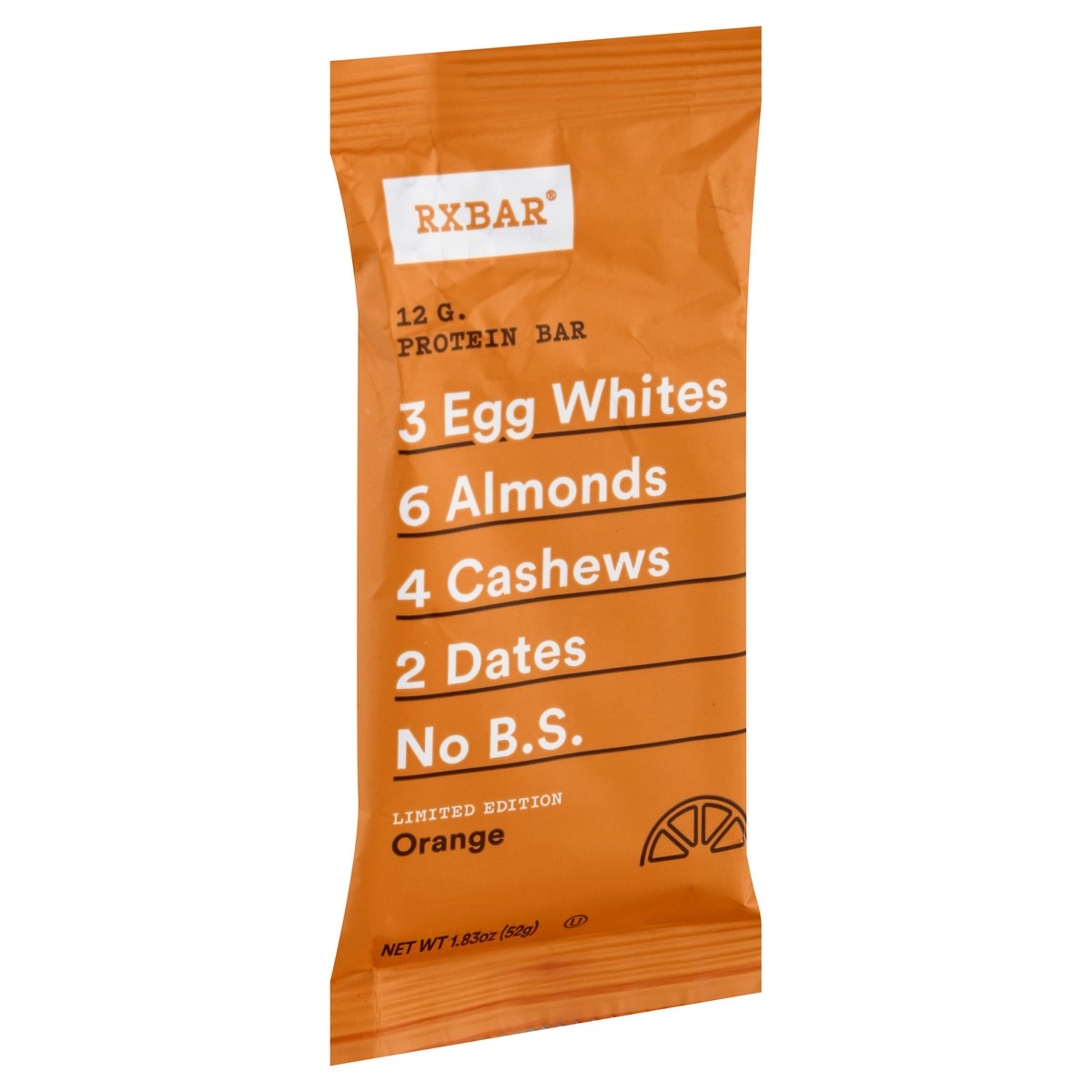 slide 2 of 13, RXBAR Protein Bar, Orange, 1.83 oz, 1.83 oz