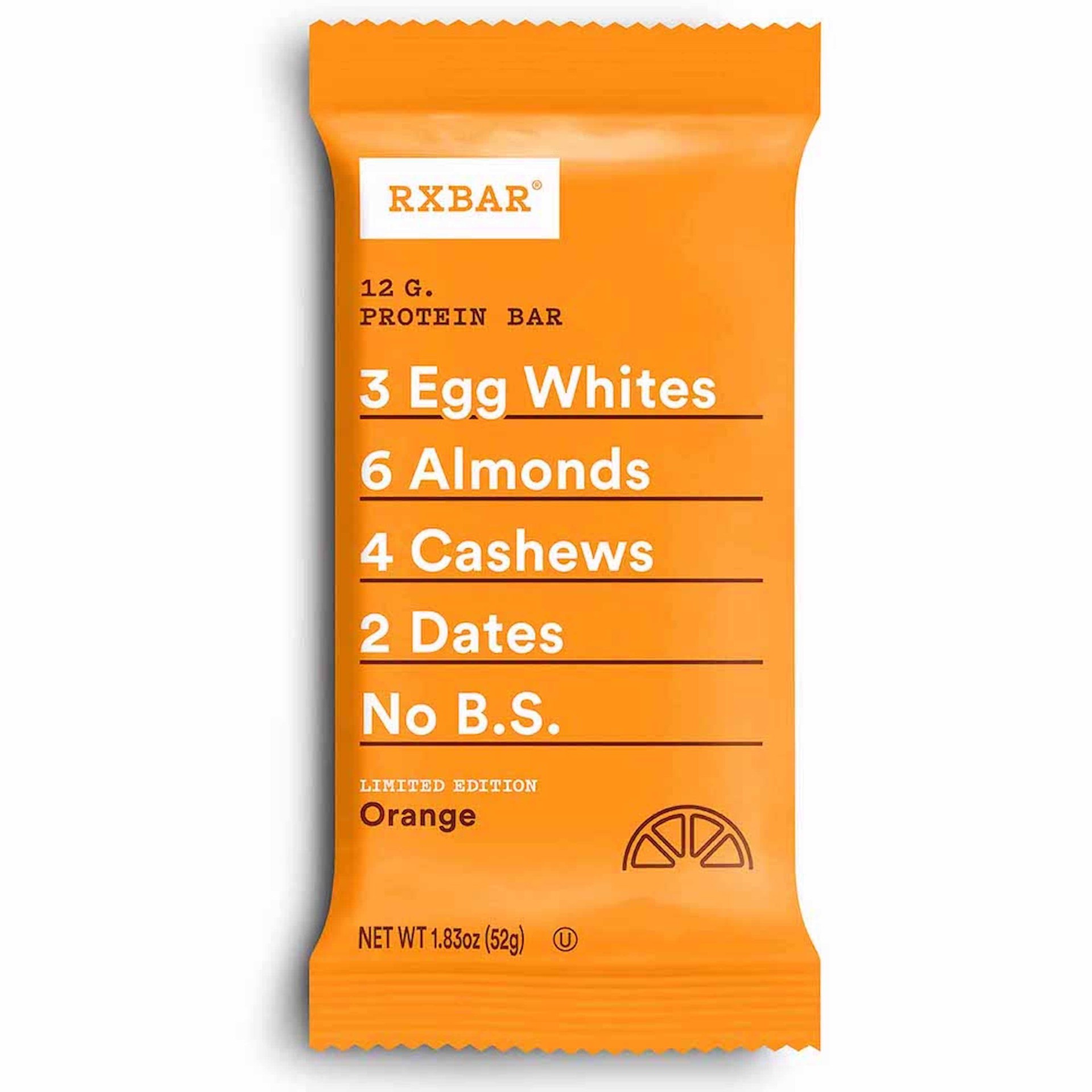 slide 1 of 13, RXBAR Protein Bar, Orange, 1.83 oz, 1.83 oz