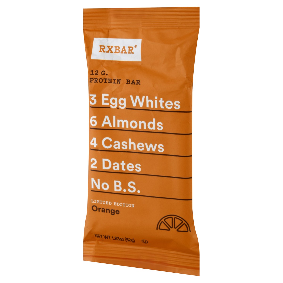 slide 11 of 13, RXBAR Protein Bar, Orange, 1.83 oz, 1.83 oz