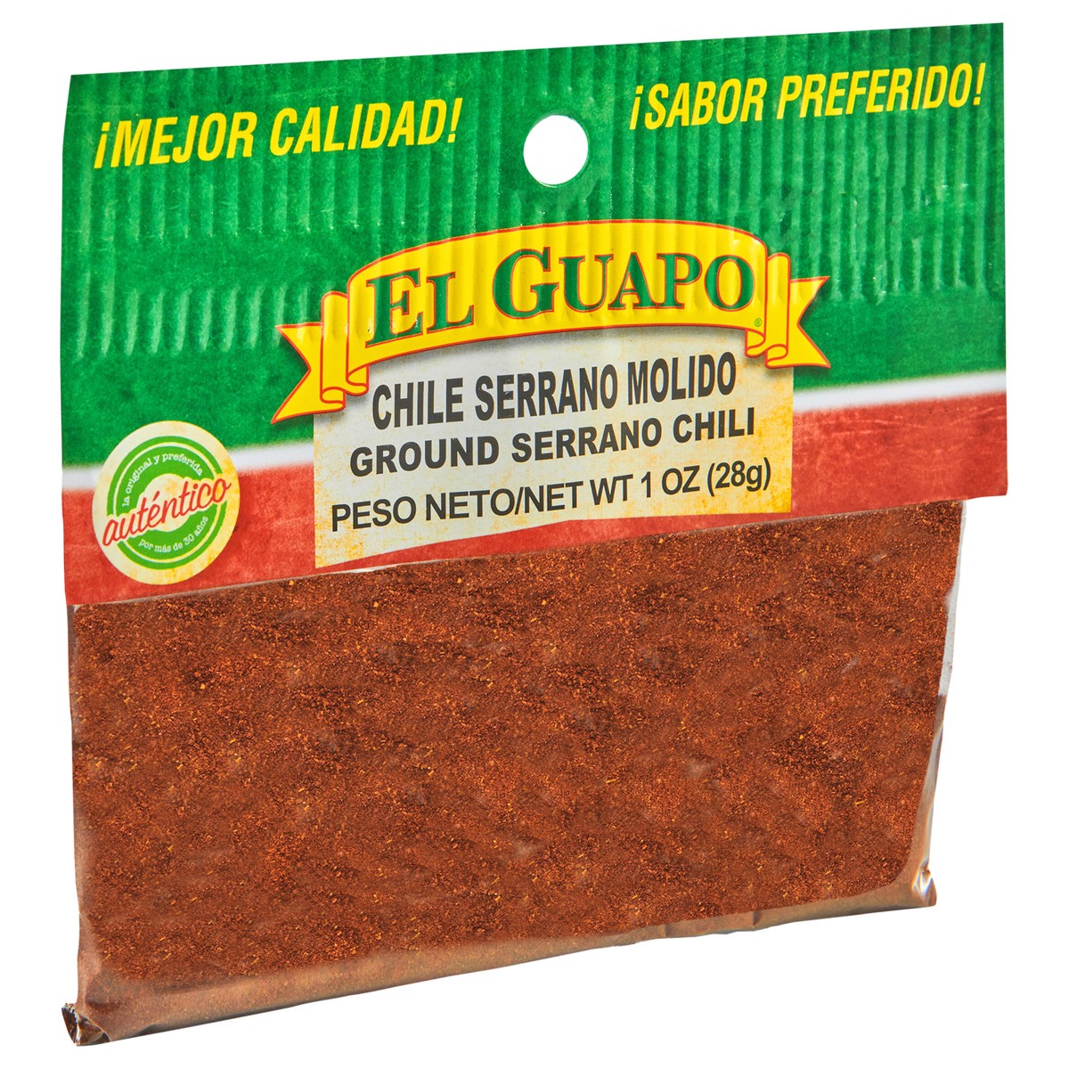 slide 8 of 11, El Guapo, Serrano Ground Chili Powder, 1 oz