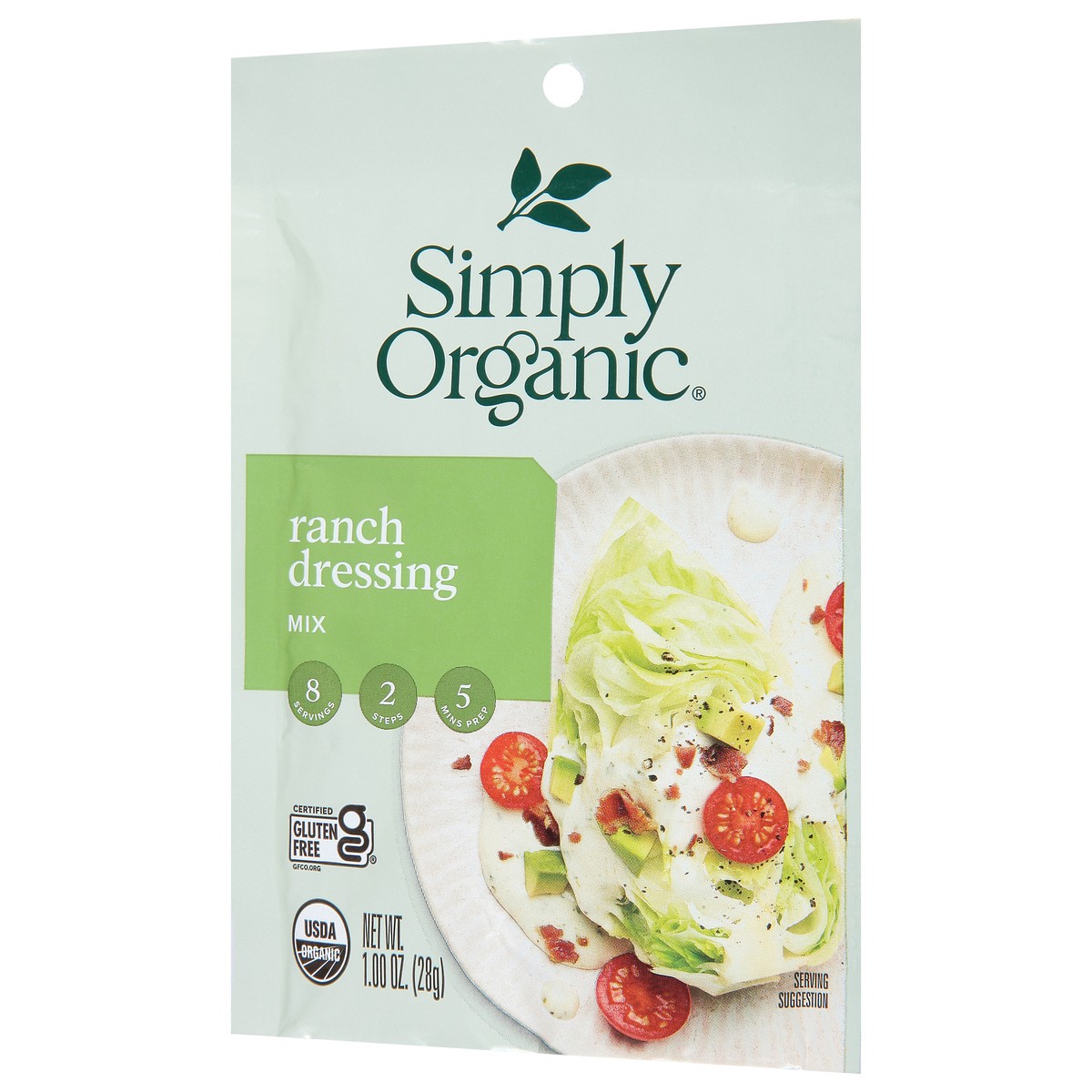 slide 9 of 9, Simply Organic Ranch Dressing Mix 1.00 oz, 1 oz